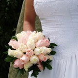 Bridal Bouquet with Light Pink & Ivory
