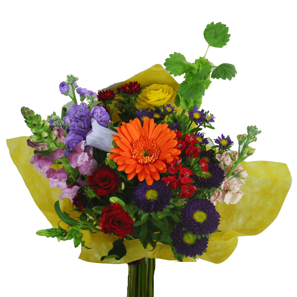 16 European Bouquets 12 Flowers Assorted